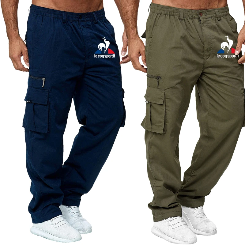 

New Men's Hot Sale High Quality Jogging Sweatpants Casual Multi Pocket Military Tactical Pants Tactical Cargo Loose Pants