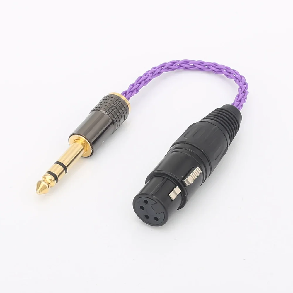 Audiocrast HC001 6 35 мм 1/4 папа на 4-контактный XLR мама Сбалансированный соединительный