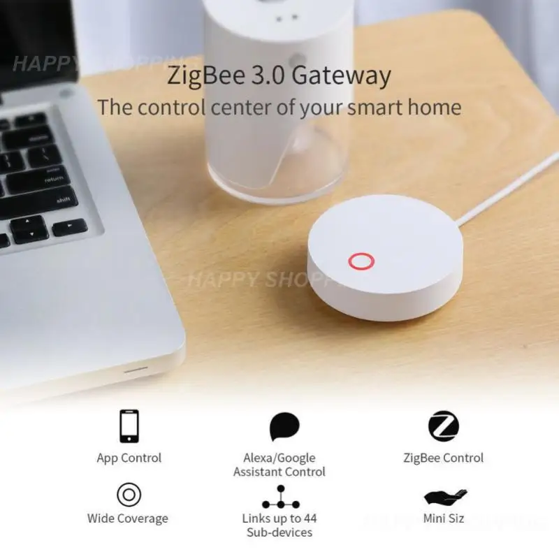 

Умный шлюз Tuya Zigbee, хаб для умного дома, с дистанционным управлением, работает с Alexa Google Home