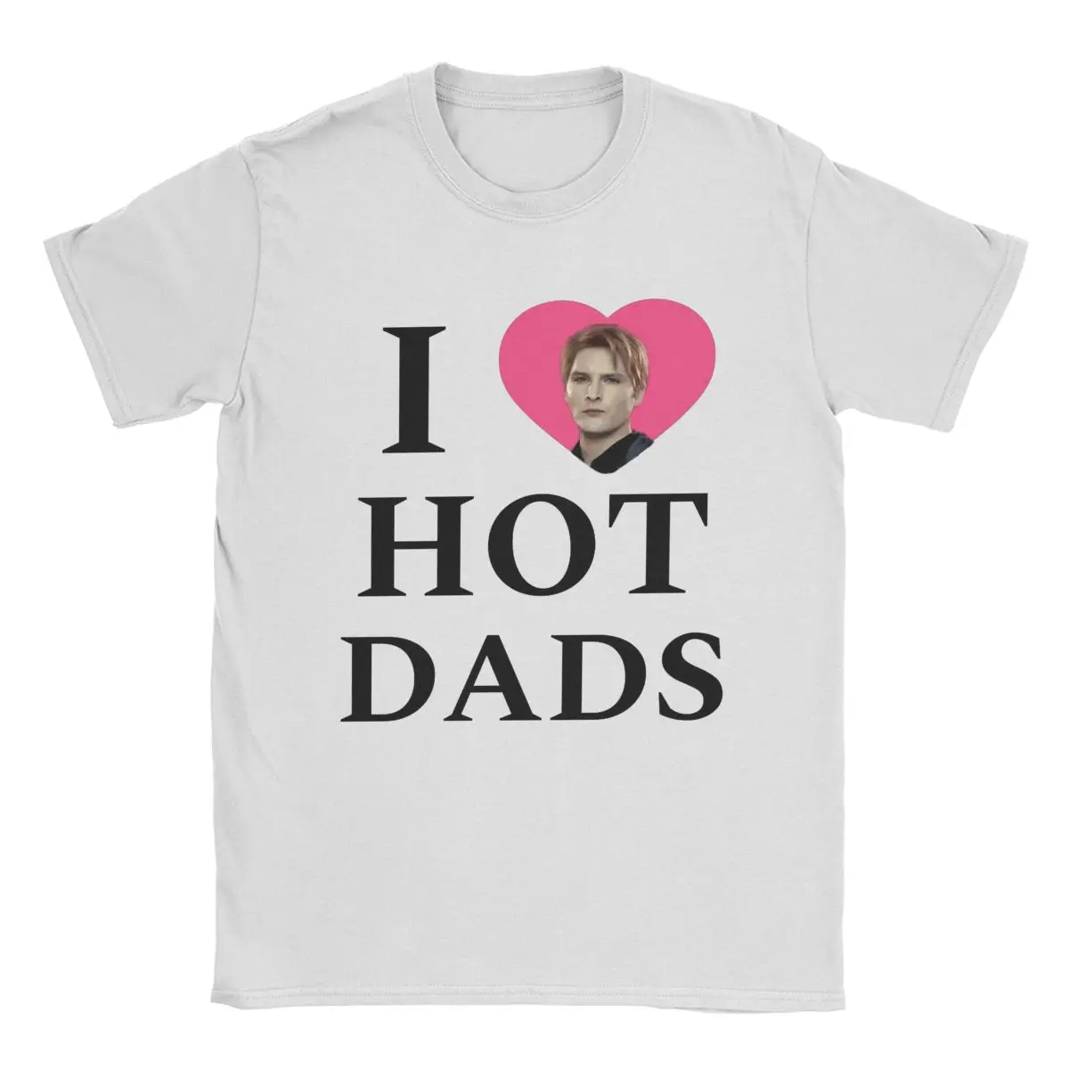 Винтажные футболки Carlisle Cullen Dilf Twilight мужские с круглым воротником из 100% хлопка