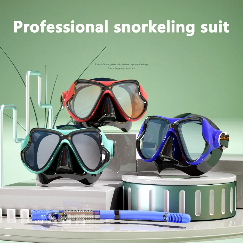 Профессиональные плавательные водонепроницаемые Мягкие силиконовые очки для