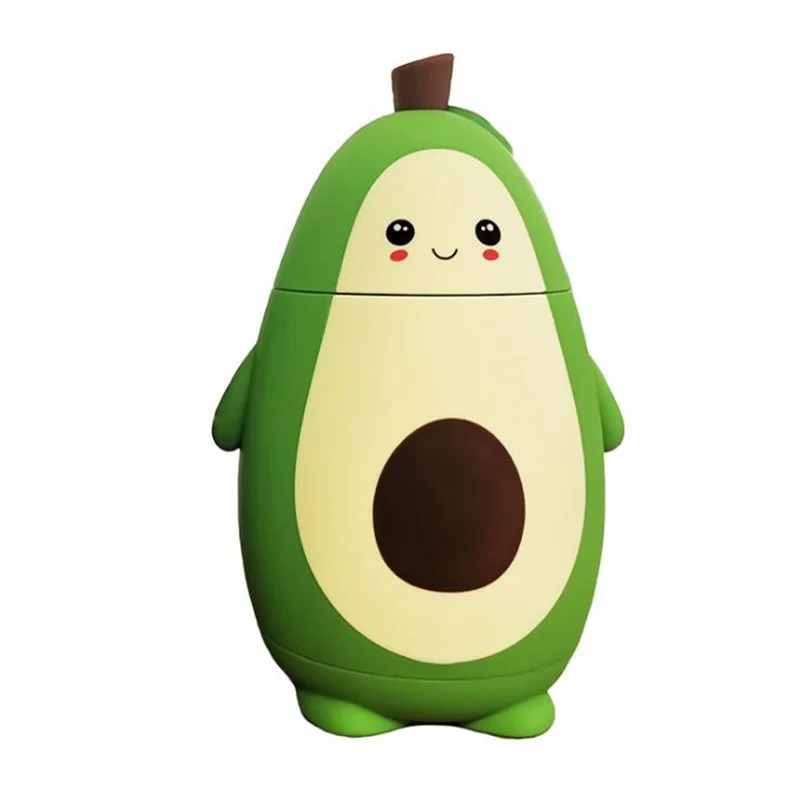 Стеклянный мультяшный креативный студенческий питьевой стакан с ручкой