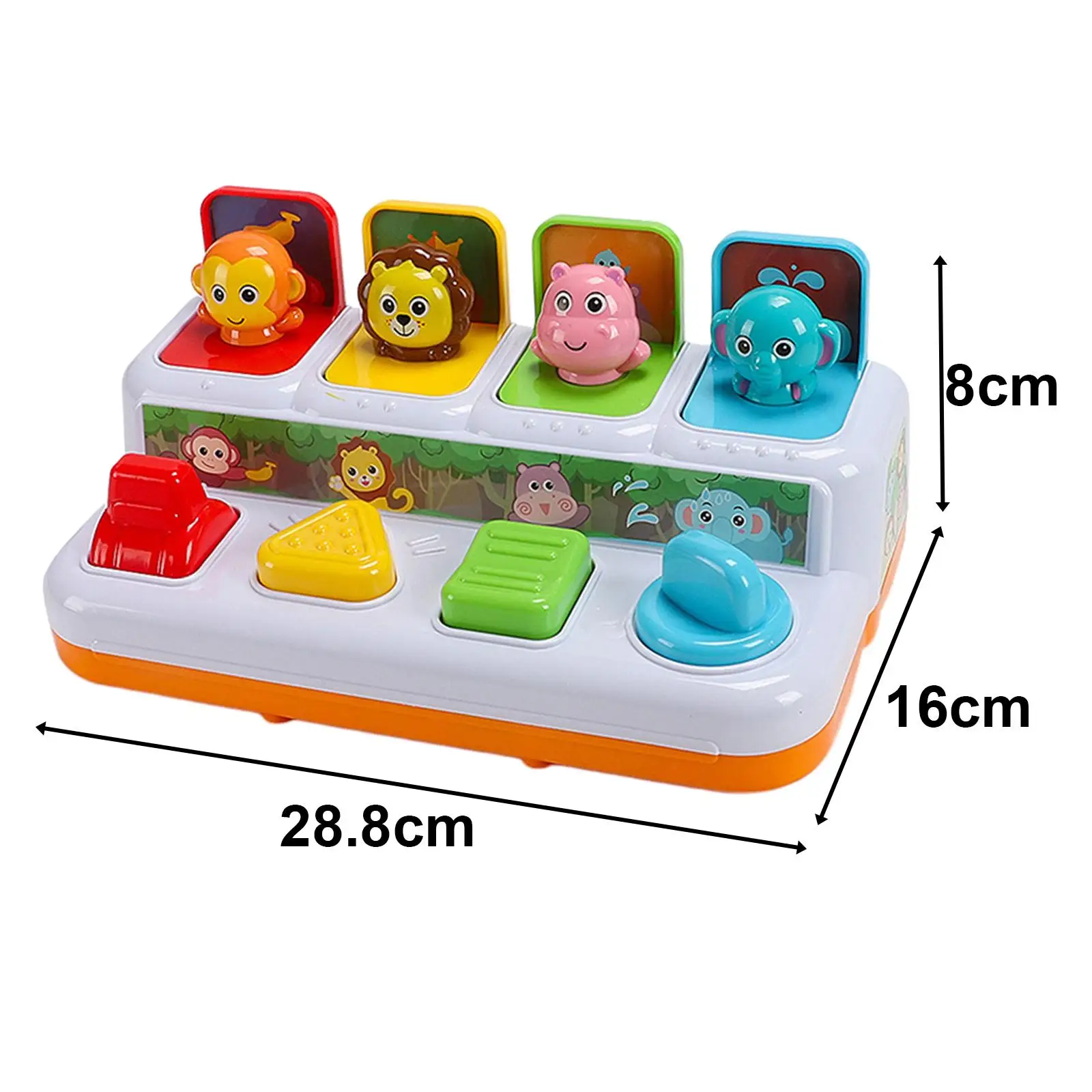 

up Animals Toy Musical Instrument Toy for Baby Children 0-3 Years Old