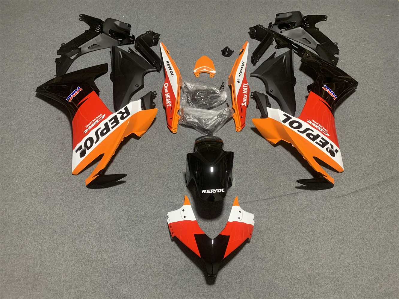 

CBR500 RR 14 13 Motorcycle Fairing CBR500R 2013 - 2014 repsol Plastic Fairings for Honda CBR500R 14 13 Fairing Kits