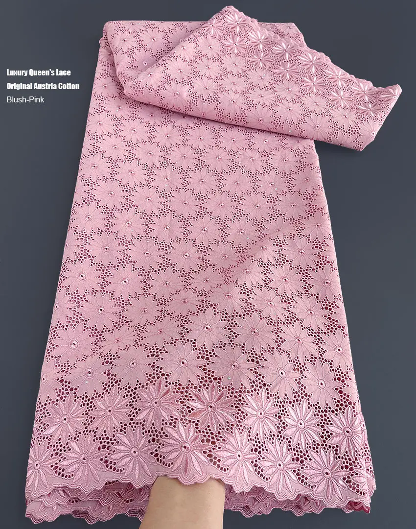 Роскошная прозрачная австрийская хлопковая кружевная вышивка африканская