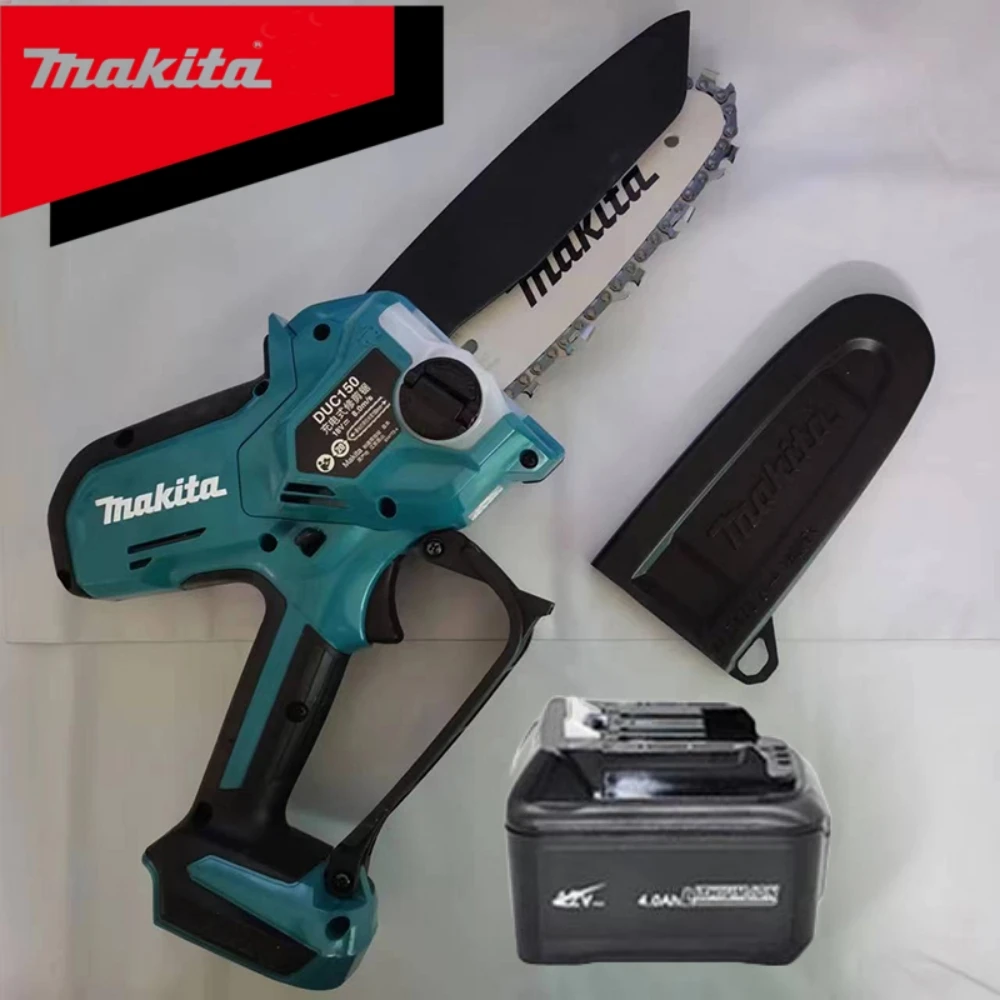 

Makita DUC150 Brushless Chain Saw Logging electric chainsaw Rechargeable pruning saw 6 inch 18V lithium saw branches tool