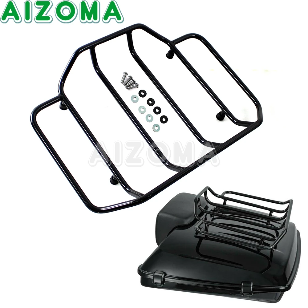 

53665-87 туристический багажник багажника верхняя стойка для Harley Touring Chopped Road King Razor Tour Pak Street скользящий Electra Glide 1984-17