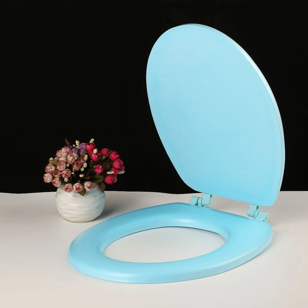 Мягкая крышка унитаза из синего пенопласта Утолщенная Eav Пенопластовая мягкая