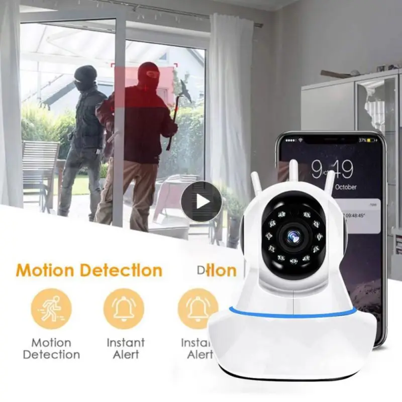 

Мини-камера видеонаблюдения с датчиком движения, 1080p, Wi-Fi