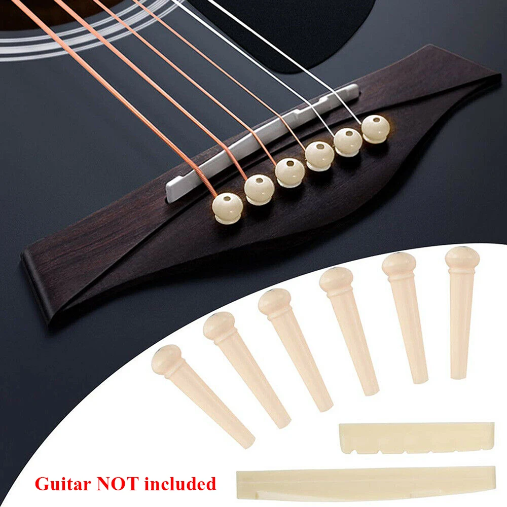 57 PCS Guitar Repair Maintenance Tools Kit with Carry Bag String Action Ruler Luthier File Bridge Pins for Ukulele Bass |