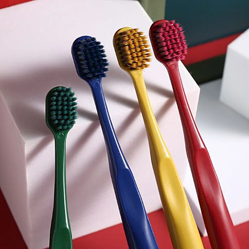 2 шт. дешевая ультратонкая супер мягкая щетина градиентный цвет держатель для