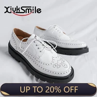 baroque mens shoes british style casual leather shoes mens young formal suit business trend carved student suit shoes