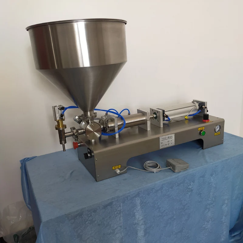 

Rotor Pump Automatic Cosmetic Cream Body Lotion High Viscosity Liquid Tomato Sauce Paste Filling Machine