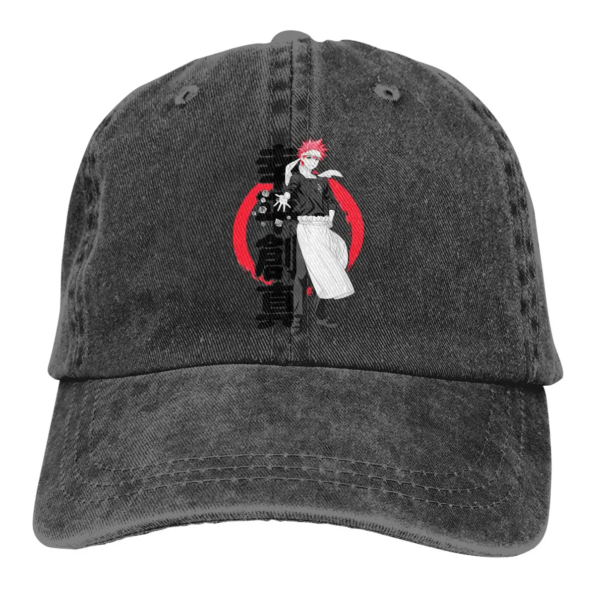 

Food Warrior (black) Baseball Cap cowboy hat Peaked cap Cowboy Bebop Hats Men and women hats
