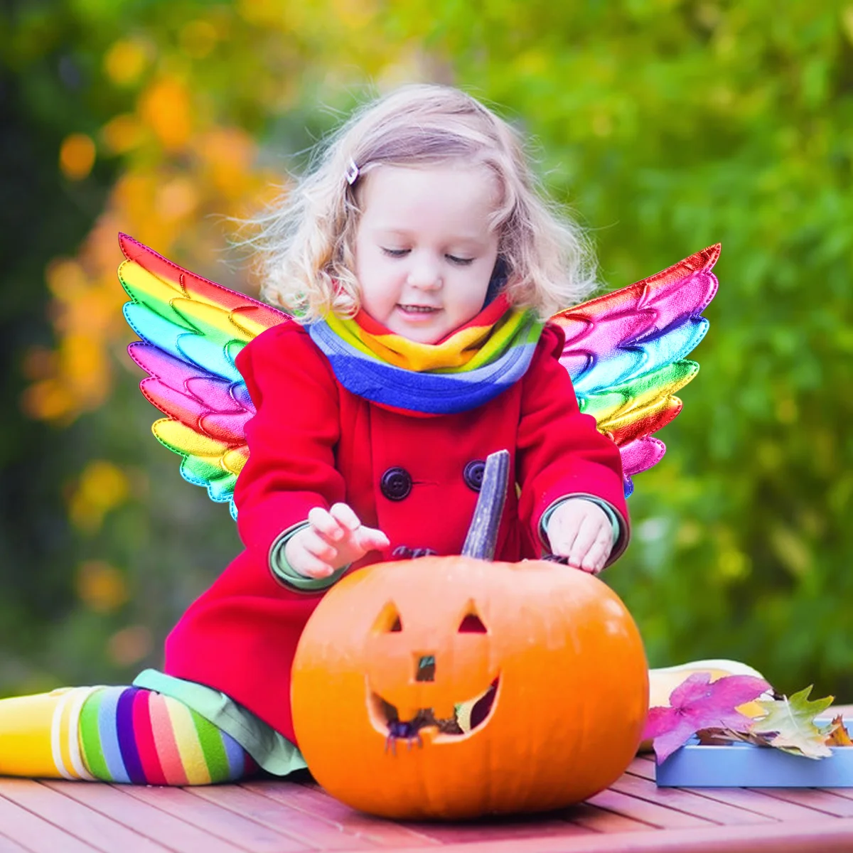 

1 Set Colorful Unique Creative Decorative Toddler Angel Costume