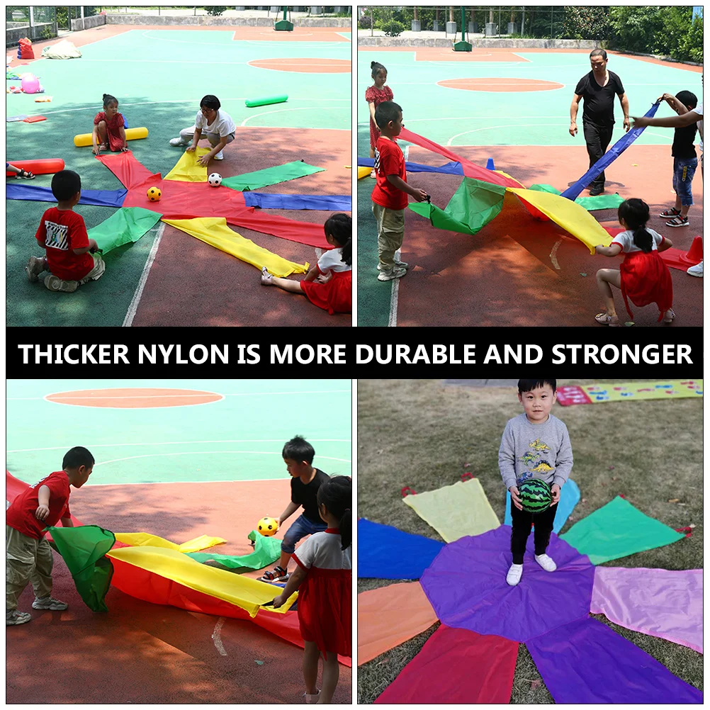 

Octagonal Umbrella Game Toy Kids Training Supply Children Coordination School Plaything Exercising Accessory Novel Outdoor Tent