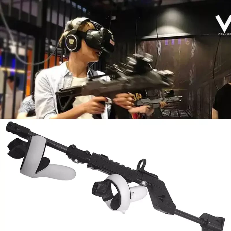Игровой пистолет VR Shooter для Oculus Quest 2 со склада контроллер с рукояткой улучшенный