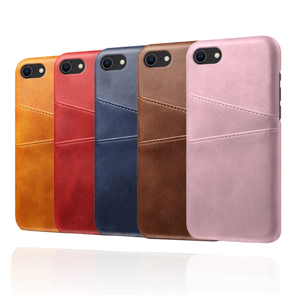 Чехол SE 2022 для iPhone SE3 13 12 Mini 11 Pro XS Max роскошный чехол из искусственной кожи с