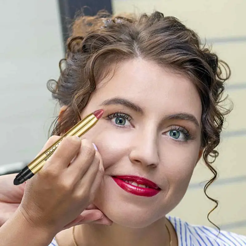 Карандаш для теней век двухсторонний водостойкий карандаш долговечный