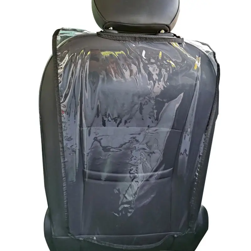 

Protective Cover For Backseats Anti-kick Covers For Cars Transparent Waterproof Protector PVC Backrest Protection Cushion For