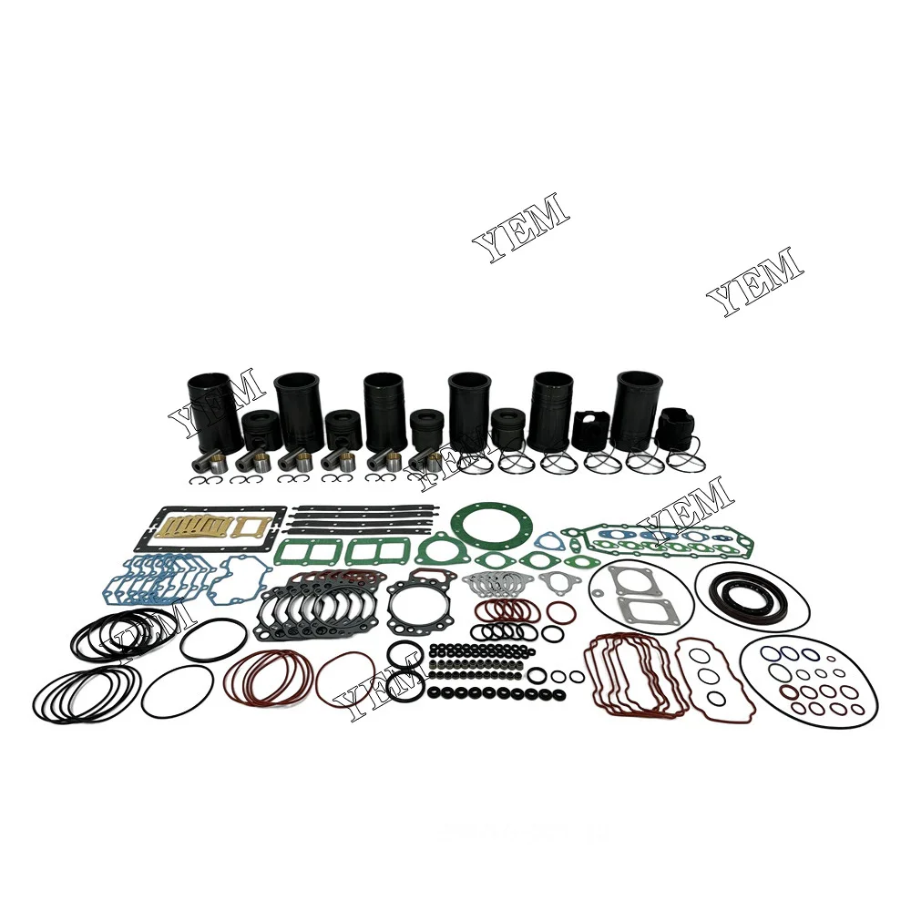 Набор для ремонта 6D125 с комплектом прокладок совместимым Двигателем KOMATSU.