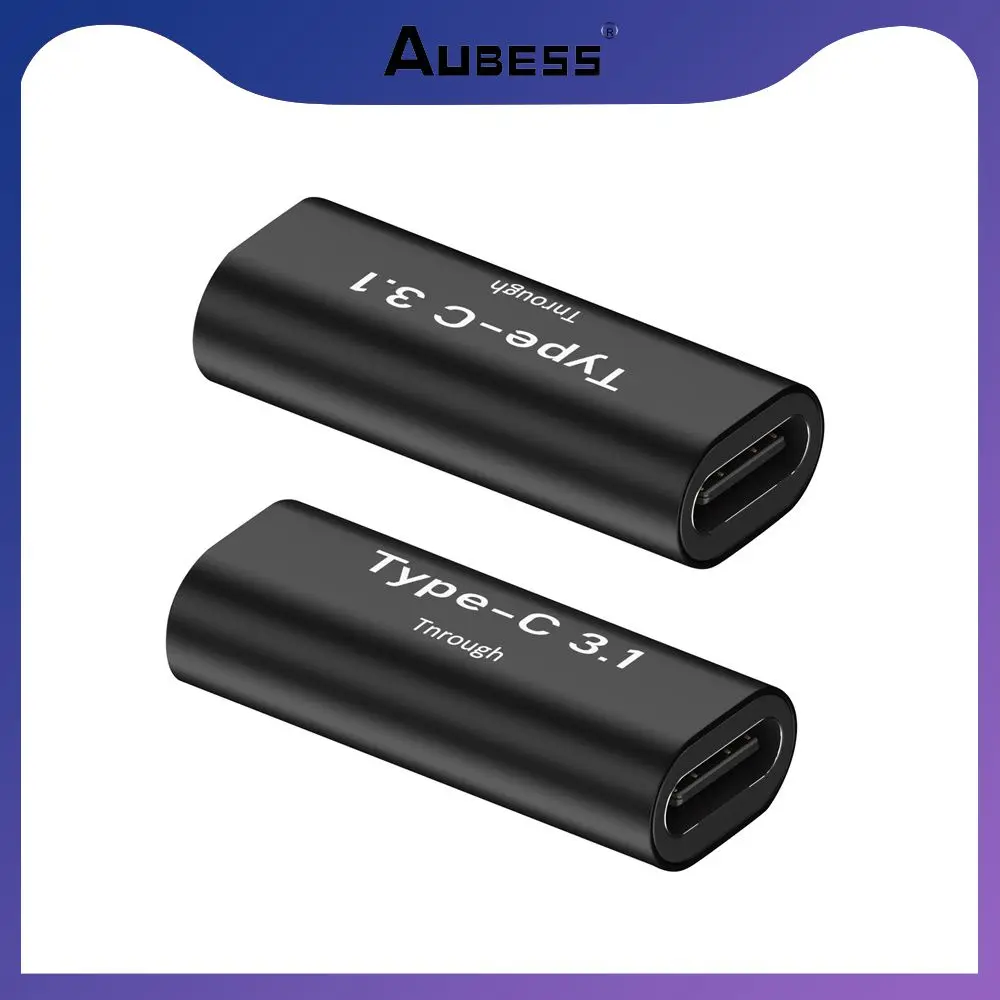 

4k Screen Projection Type-c Adapter 10gb Double Female Adapter Full-function Usb Adapter Bidirectional Accessories Portable Mini