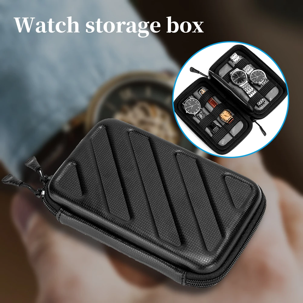 

Водонепроницаемый портативный ремешок для часов, органайзер EVA, коробка для ремешка для часов, сумка для хранения, держатель ремешка для час...