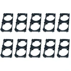 10 шт.упаковка, антивибрационные пластиковые цилиндрические скобы для 32650 литиевых батарей