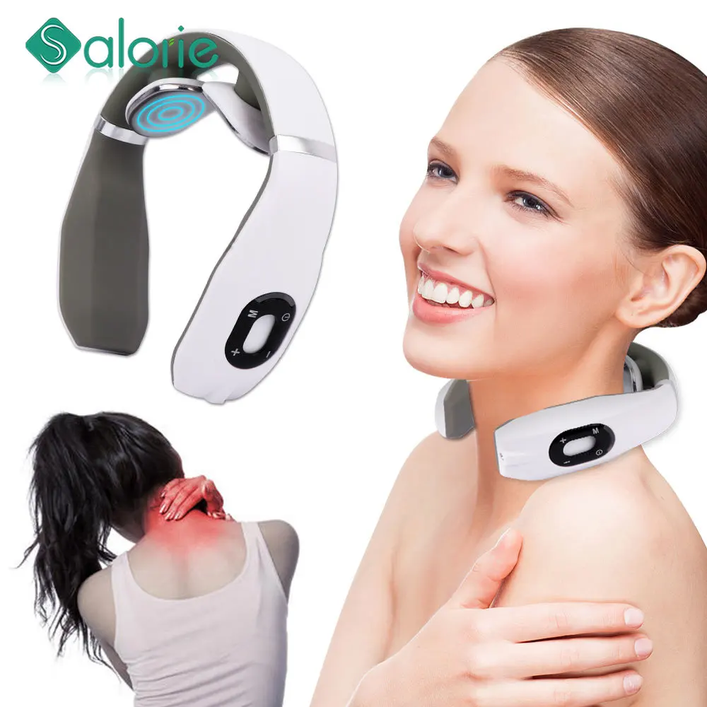 

Cervical Massager Neck Shoulder EMS Pulse Back and Neck Massager Electric Massage Pulse Pain Relief Health Care Relaxation Tool