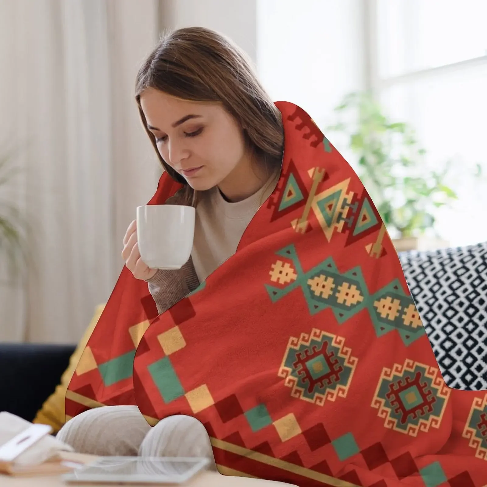 Фланелевое одеяло Navajo