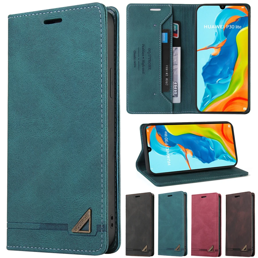 

For Huawei P40 P30 P20 Lite Pro P Smart Z 2019 2020 2021 Y5P Y6P Y7P Honor 50 Lite 20S 10i 10 10X 20 Lite 9X Wallet Leather Case