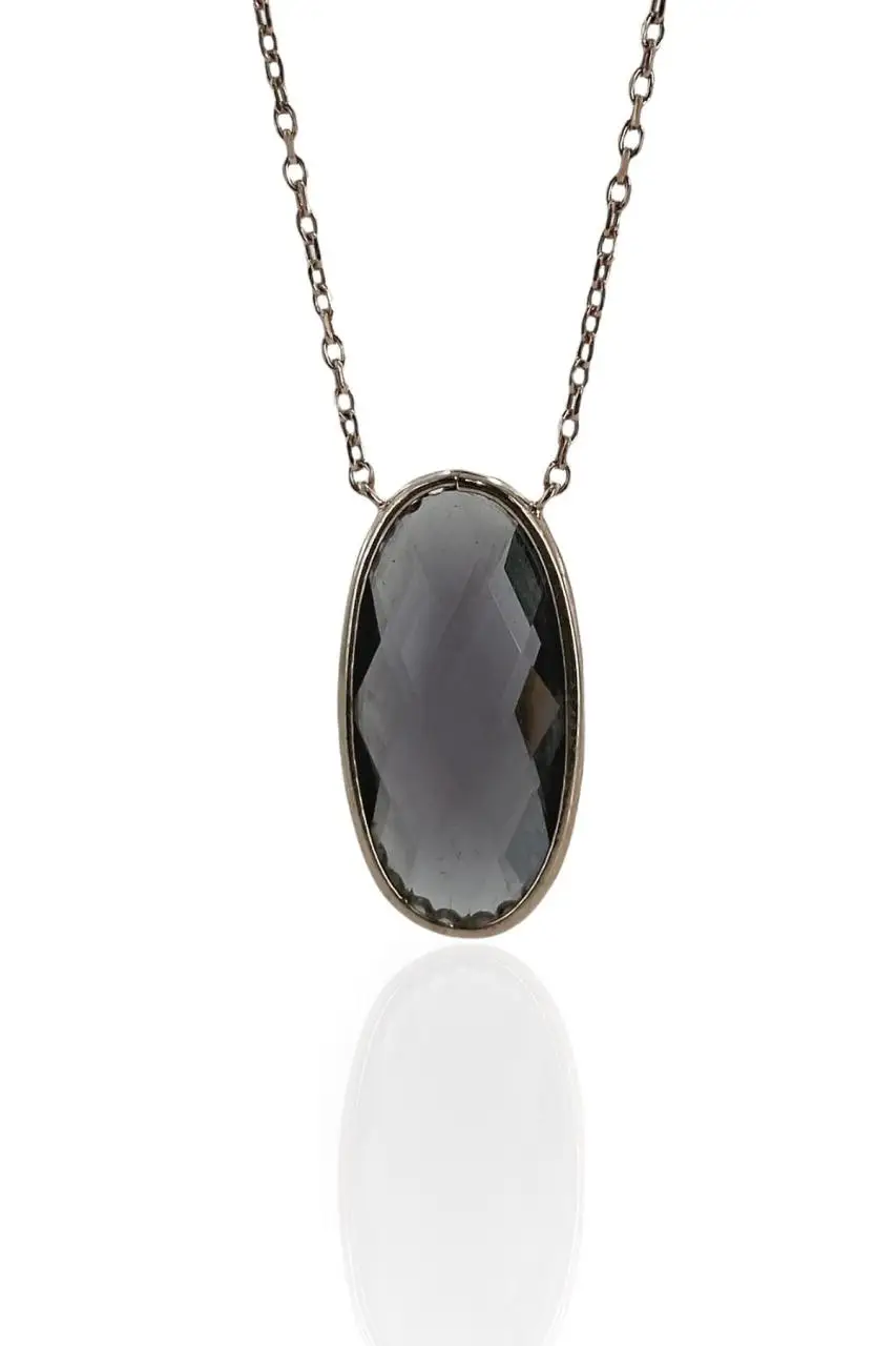 

Amethyst Stone Anturaj Top Quality 925 Silver Necklace
