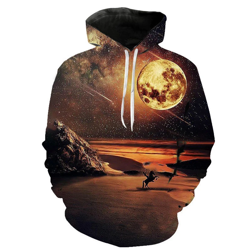 

Men's Women's Fashion Sweatshirts Astronaut Space Galaxy Universe Planet 3D Printed Hoodie Kids Streetwear Hip Hop Sweatshirts