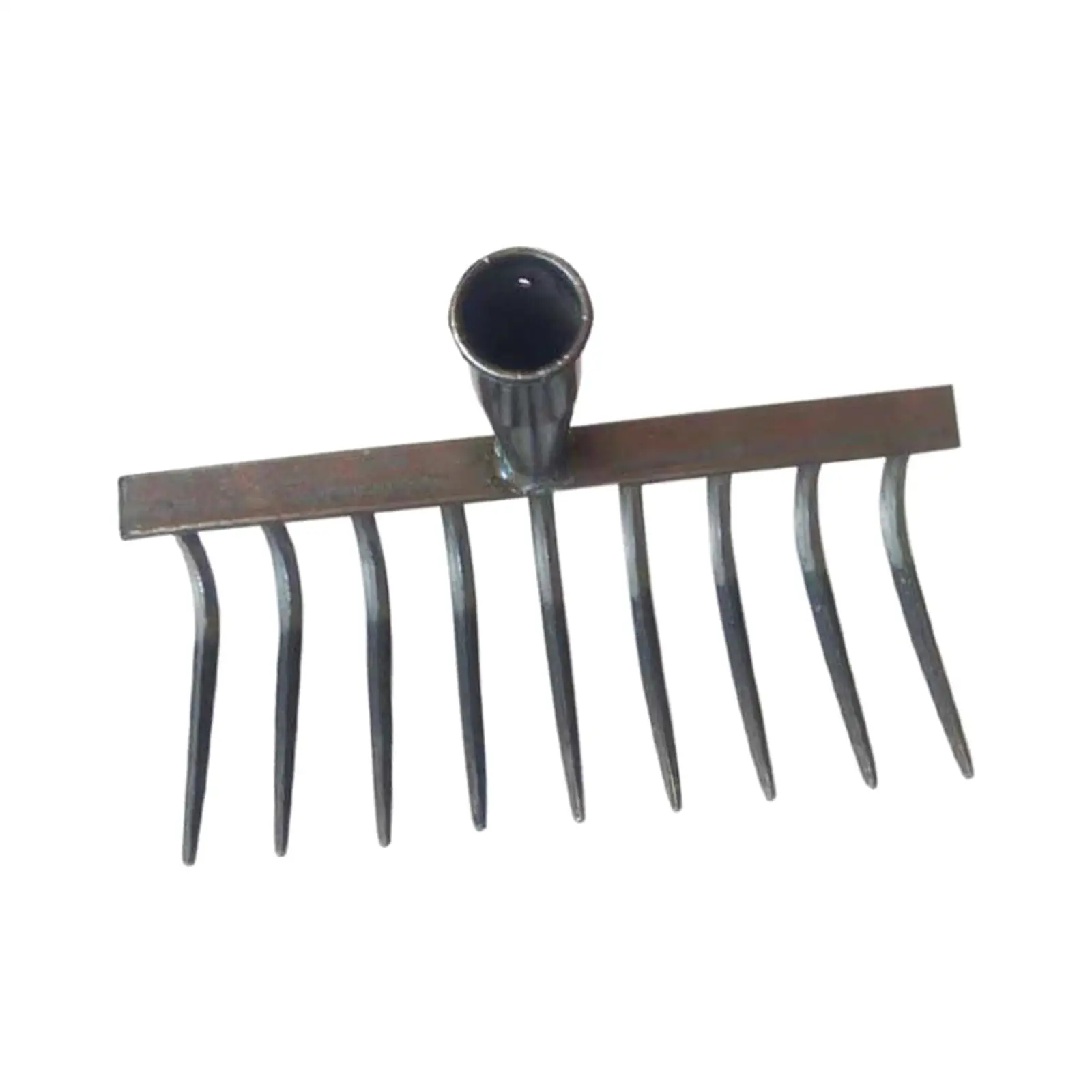 

Garden Rake Replacement Head Gardening Tools Weeding Removal Tool Loose Soil Hand Weeding Removal Puller Steel for Backyard Lawn