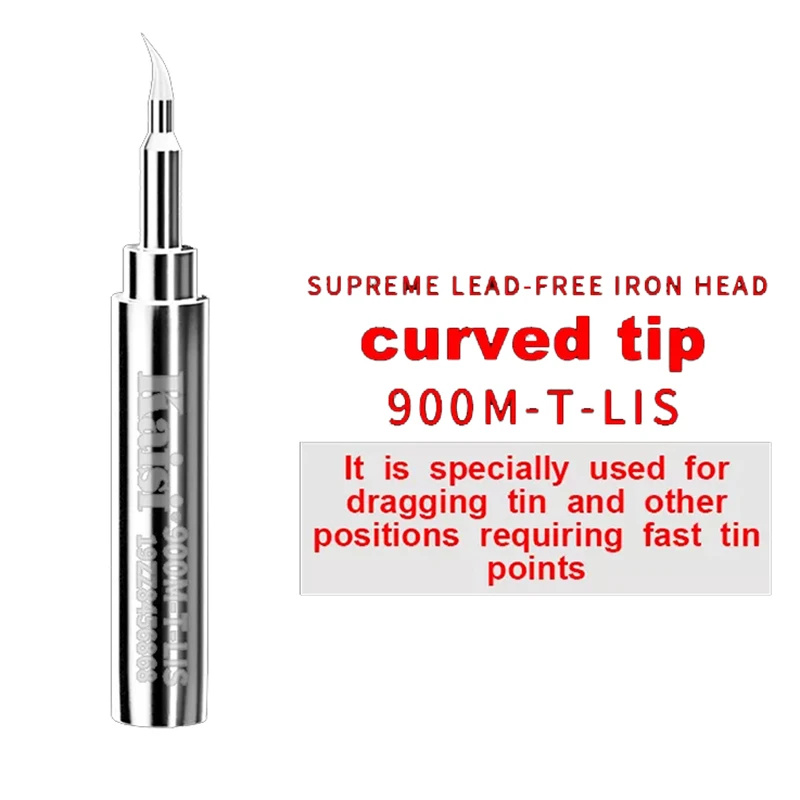 Высококачественный бессвинцовый наконечник для паяльника Kaisi 900M-T-LSB LIS LSK быстрой
