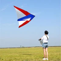 free shipping real parachute kite flying breeze kite for adults kites cerf volant kevlar line paraglider ripstop delta kites