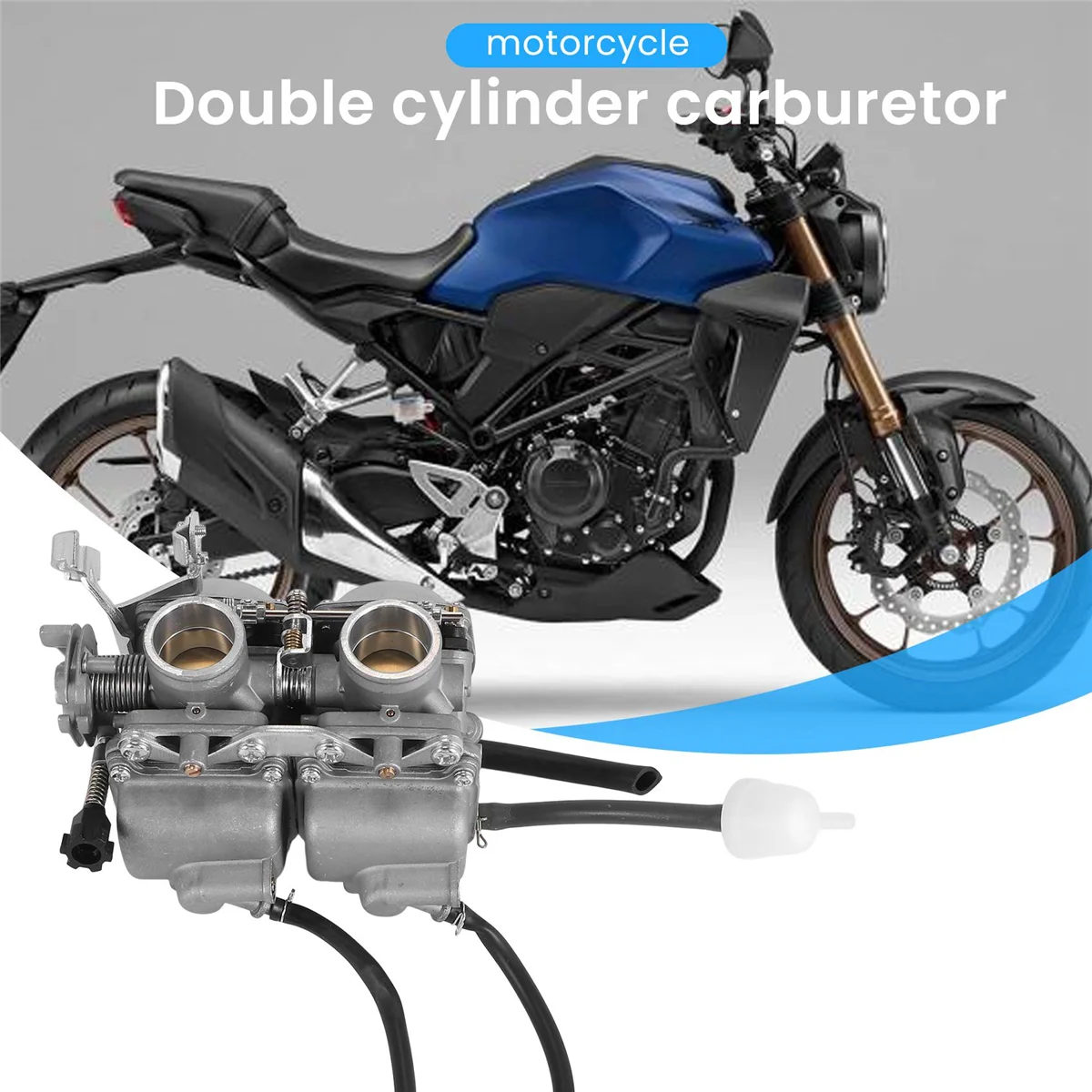 PD26JS 26 мм 250CC CBT 125/250 Twin цилиндровый карбюратор для мотоцикла ATVs Джонни Паг СПАЙДЕР