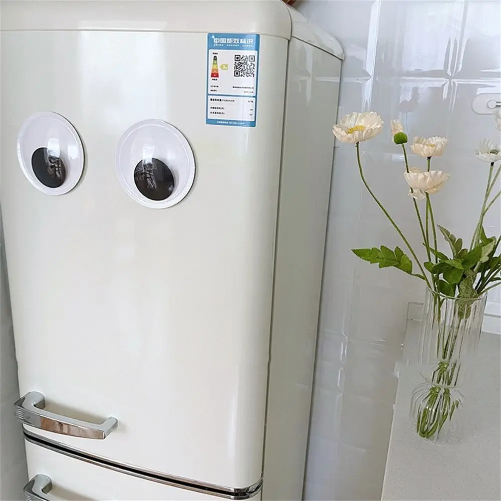 Самоклеящиеся Наклейки С Мультяшными Глазами Для Украшения Интерьера Забавные