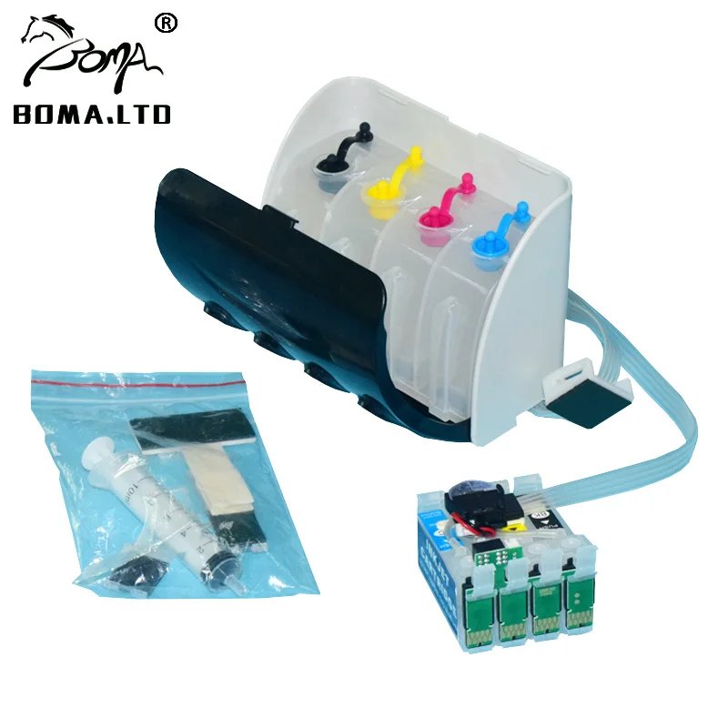 Free Post Ciss System для Epson T2711-T2714 T271 271 Ciss для Epson WF-7110 WF-7610 WF-7620 с зеркальным чипом