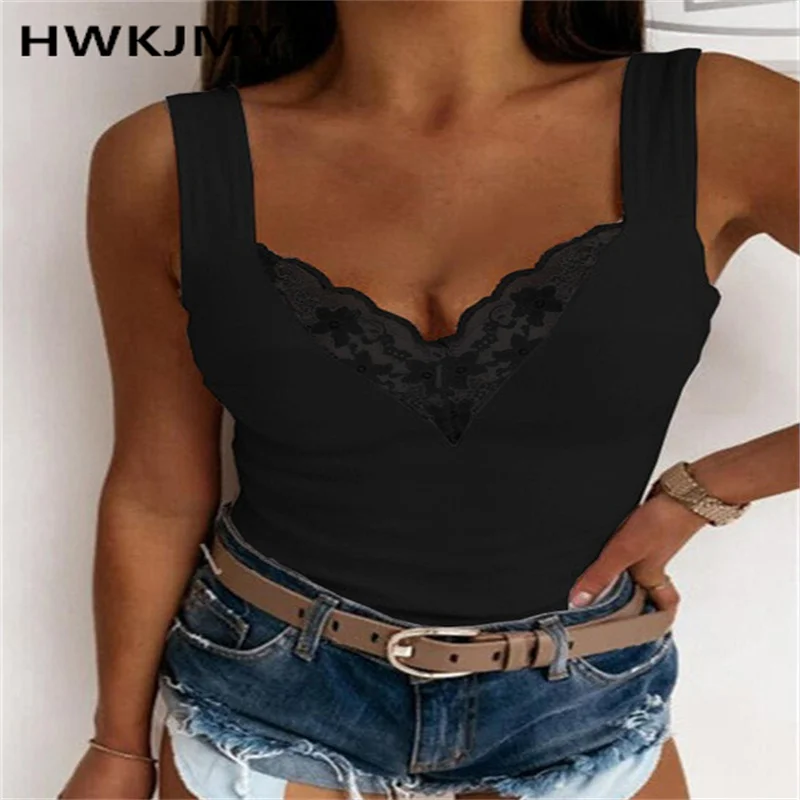 Блузка Женская атласная с V-образным вырезом модный пикантный топ на бретельках