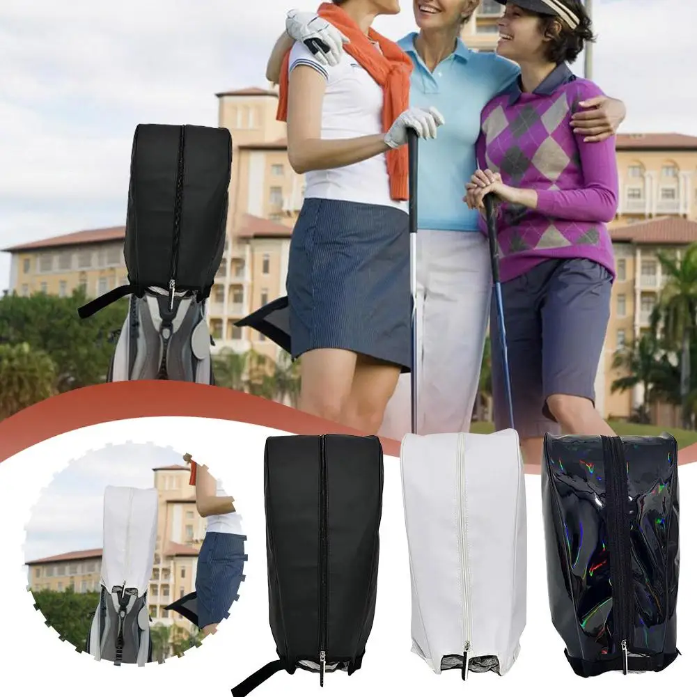 

1pcs Golf Bag Cover PVC Waterproof Flight Travel Golf Bag Cover Dustproof Golf Bag With Rain Cover Case For Storage Bag Dur Q4F0