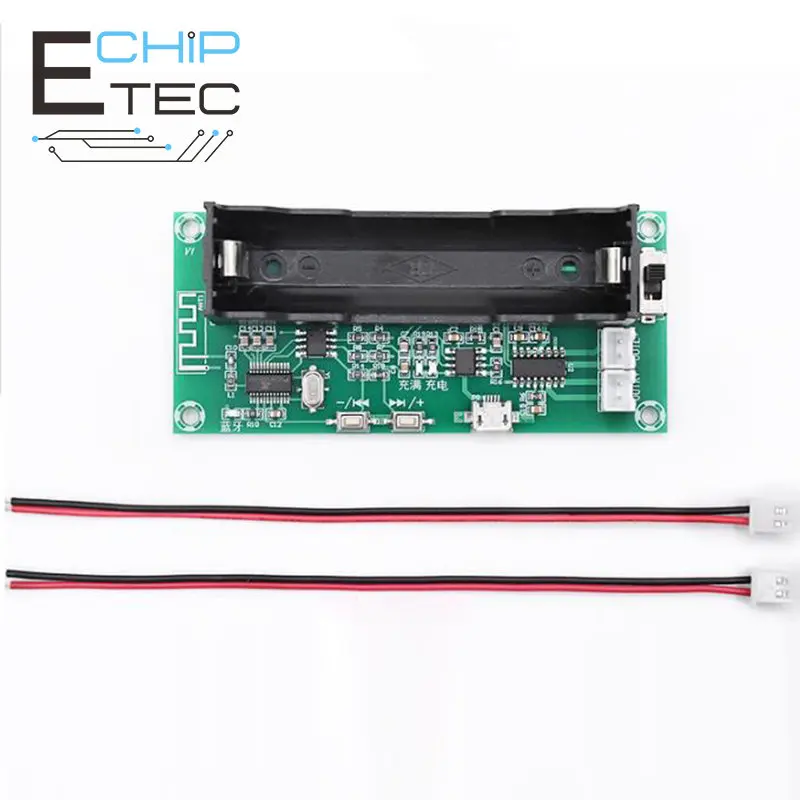 

1PCS XH-A153 Onboard Lithium Battery Holder Bluetooth Power Audio Amplifier module board dual channel 5W+5W DIY