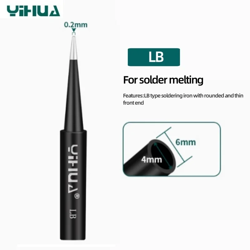 

YIHUA K I IS 900M паяльные жала из чистой меди, бессвинцовая замена для 936 939 907, ручка паяльной станции, аксессуары, инструменты