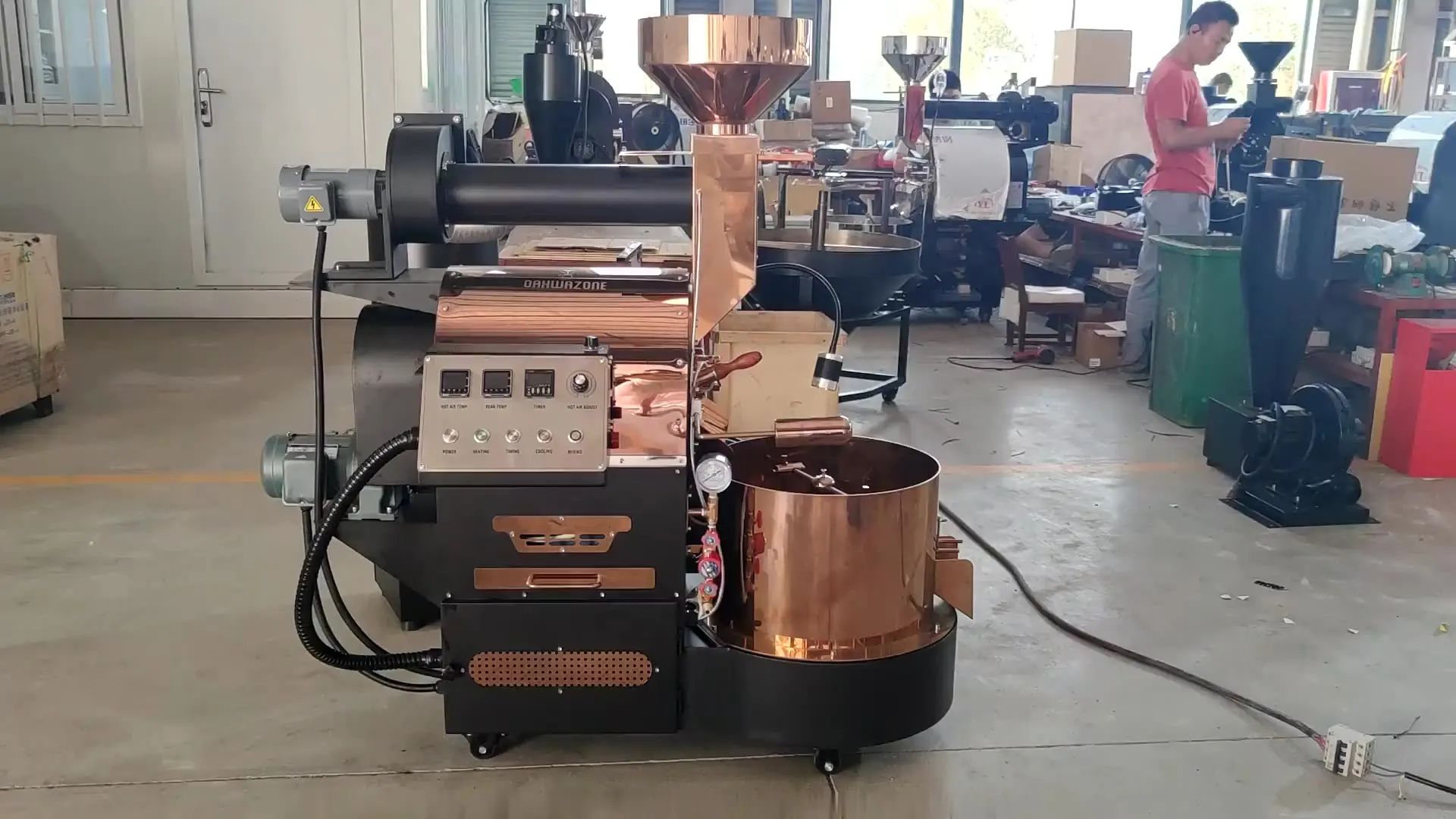 

Sanxin 3kg Best Selling Bean Roasting Machine Commercial Professional Electric and Gas Type Coffee Roaster