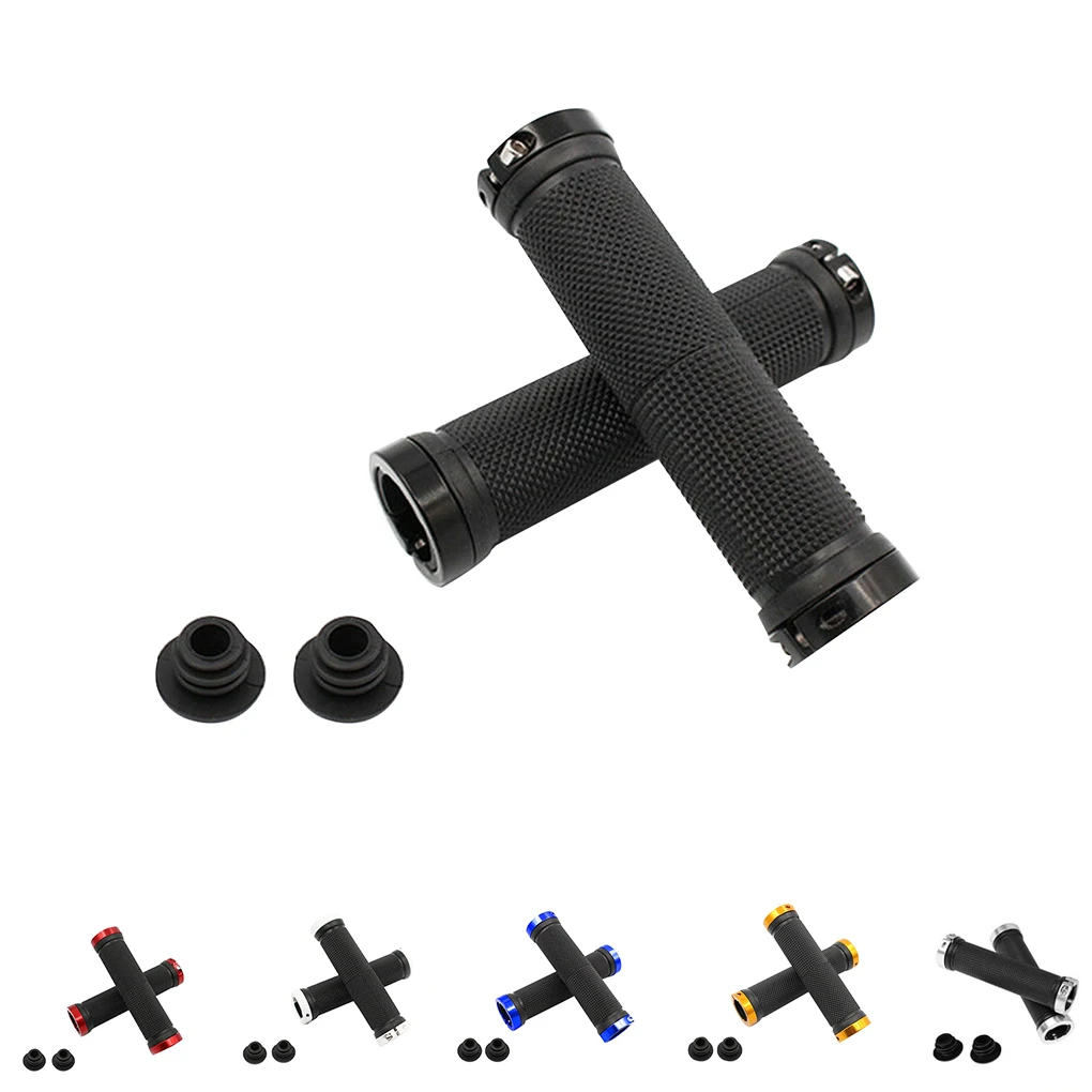 1 пара Нескользящие резиновые ручки для велосипеда