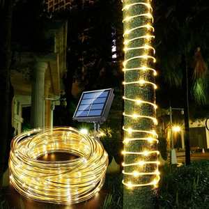 300LED Solar Rope Strip Light Outdoor Waterproof F...