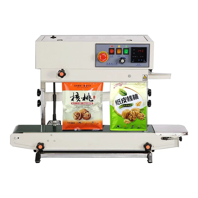 

Sealer Sealing Machine FR-770 Plastic Bag Soild Ink Continuous Band Expanded Food Band Sealer