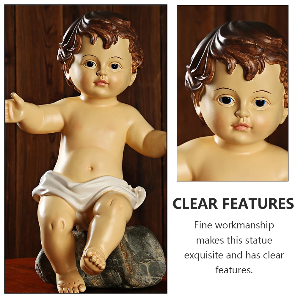 Религиозное украшение для Святого ребенка подарочная статуя фигурка Иисуса