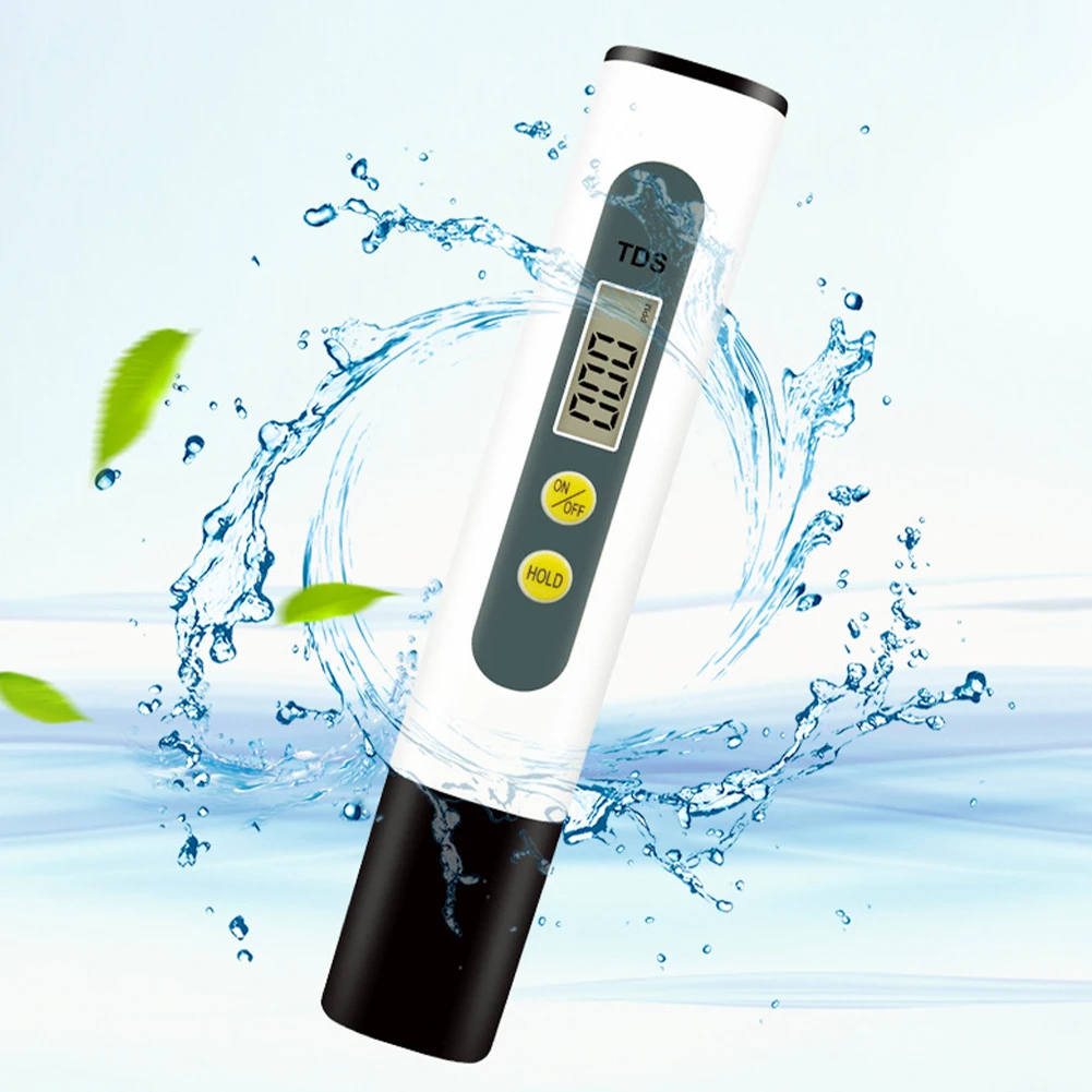 

TDS-метр, точный тестер качества воды, с автоматической калибровкой, 0-990ppm, для бассейнов и питьевой воды