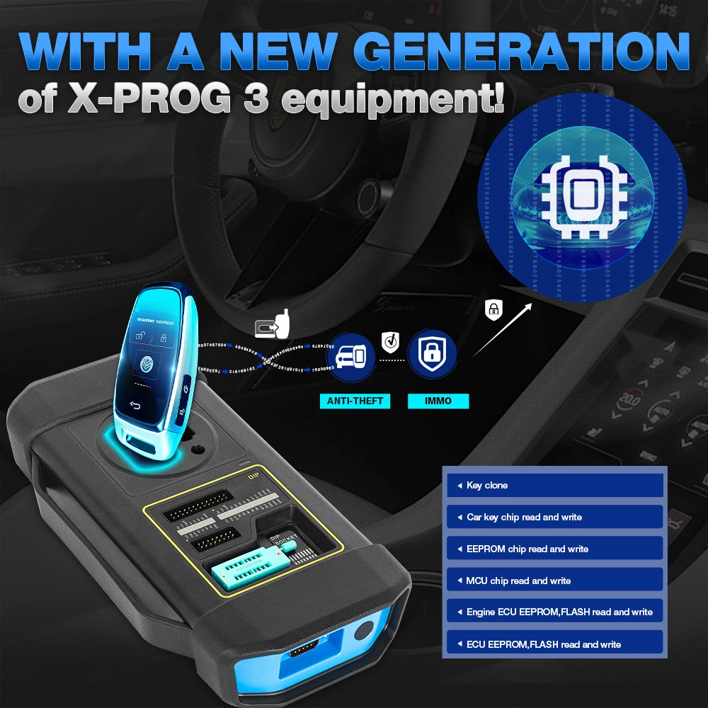 LAUNCH X431 IMMO Elite 2022 полный X-prog 3 Программируемый Интеллектуальный противокражный